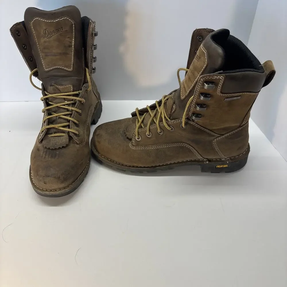 Danner Men's Work Boots Size 9 Brown Vibram EH